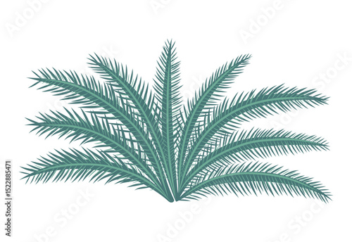 Seaweed icon. Ocean plants, underwater flora, seagrasses. Aquatic plant, algae, tropical coral element. Flat vector illustration isolated on white background