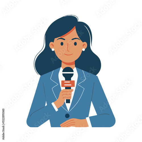journalist illustration design