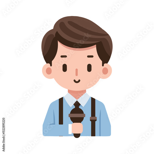 journalist illustration design