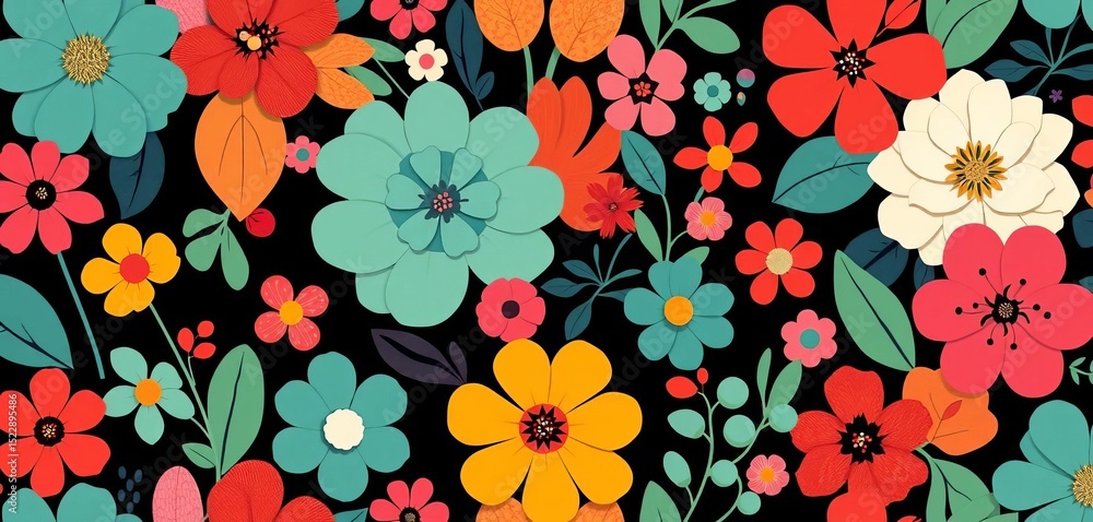 Abstract floral collage seamless pattern Scandinavian cut-out style, contemporary art, vector design, scandinavian, texture Abstract floral collage seamless pattern Scandinavian cut-out style, contemporary art, vector design, scandinavian, texture