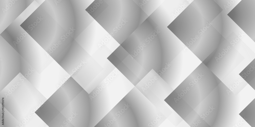 Obraz premium Abstract background with diagonal gradient lines, vector material. Square shape with soft shadows as pattern. Geometric gray wallpaper for certificate, presentation, landing page, background pattern.