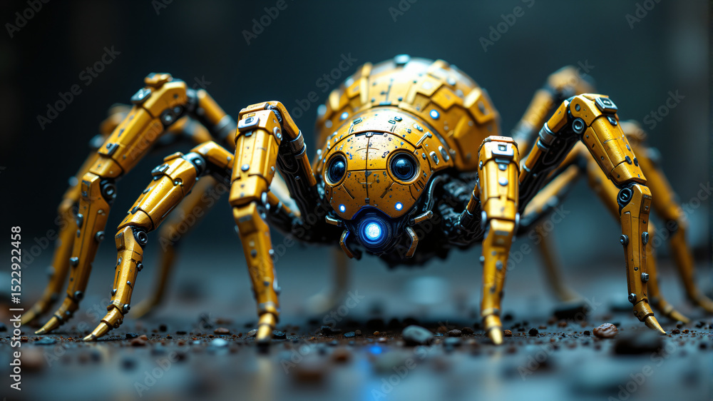 Fototapeta premium Futuristic Robot Spider