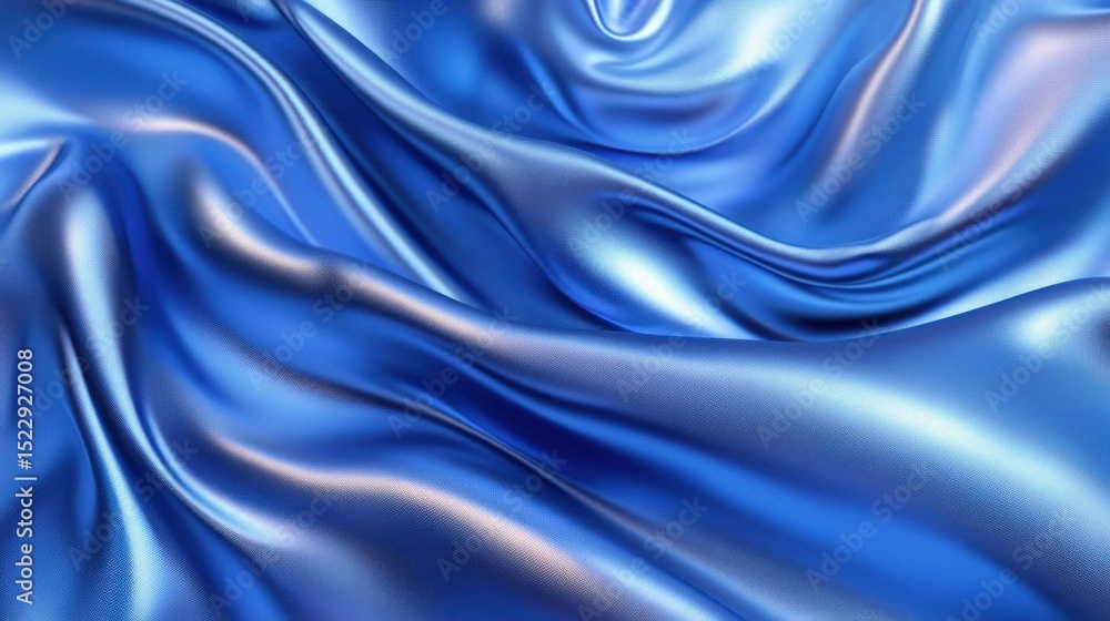 Obraz premium Azure Silk Dreams