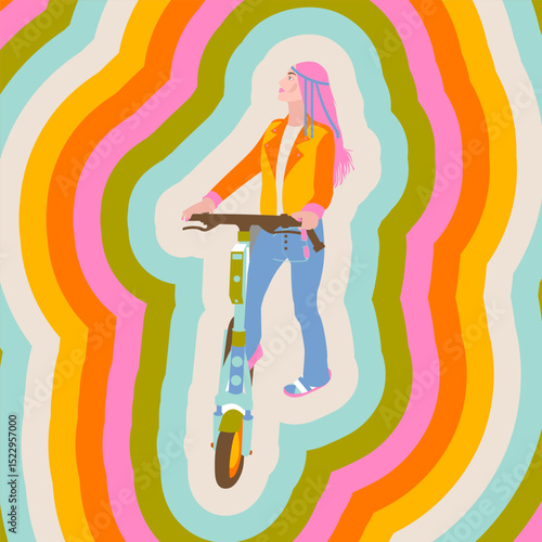 Girl Electric Scooter