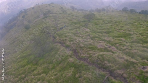 a beautiful savanna on the sindoro mountain