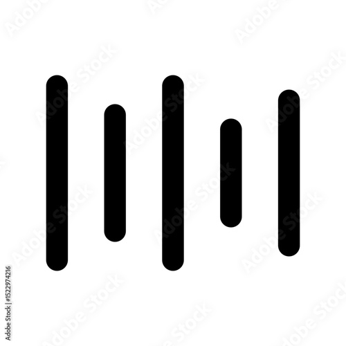 voice assistant line icon