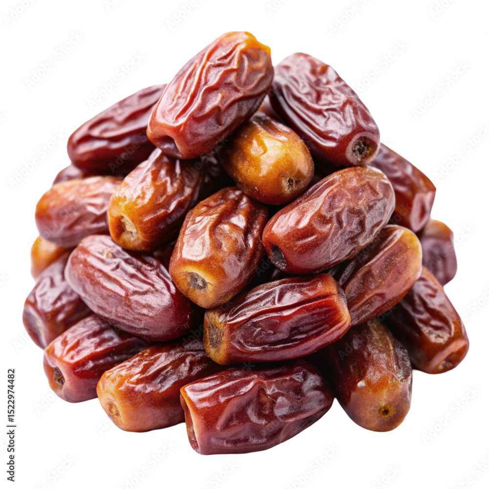 dates isolated on white background dates isolated on white background