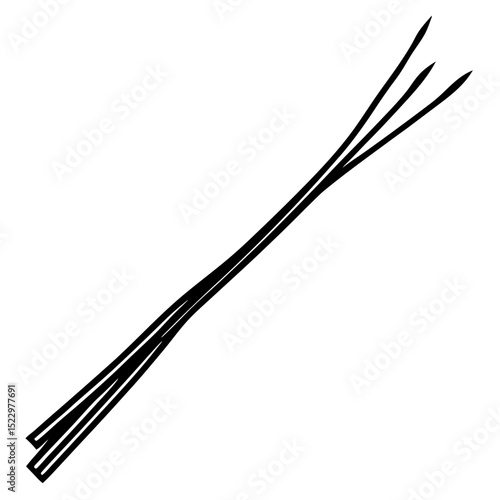 set of cotton swabs isolated on white