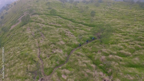 a beautiful savanna on the sindoro mountain