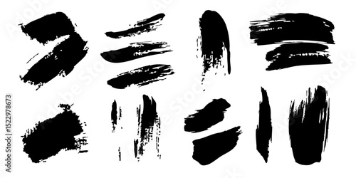hand drawn ink splashes