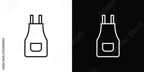 Apron icon Graphic vector set for ui design
