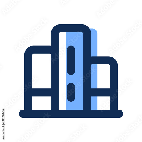 bookstore filled line icon