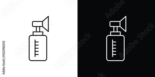 Breast pump icon Graphic vector set for ui design