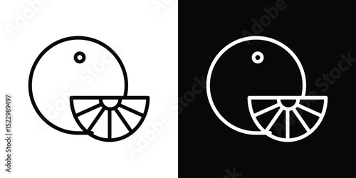Citrus icon Graphic vector set for ui design