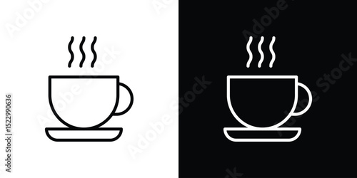 Coffee icon Graphic vector set for ui design