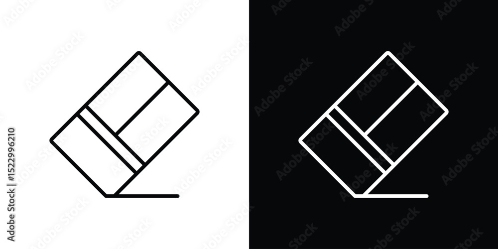 Eraser icon Graphic vector set for ui design Eraser icon Graphic vector set for ui design