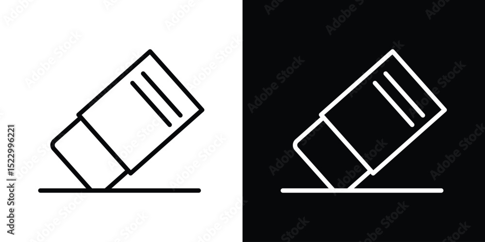 Eraser icon Graphic vector set for ui design Eraser icon Graphic vector set for ui design