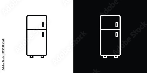 Fridge icon Graphic vector set for ui design