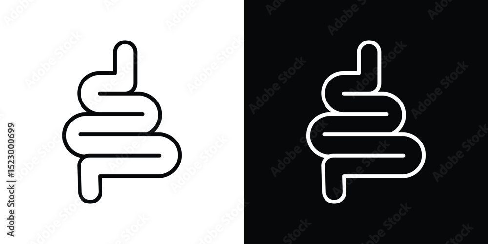Gut icon Graphic vector set for ui design Gut icon Graphic vector set for ui design