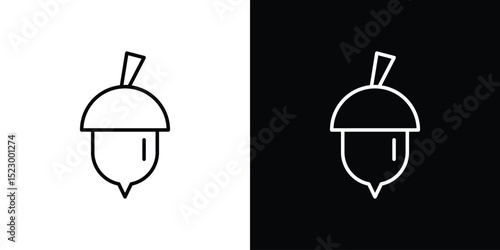 Hazelnut icon Graphic vector set for ui design