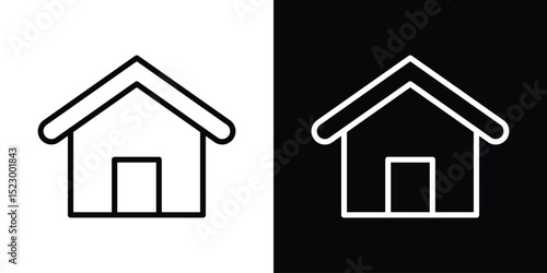 Home icon Graphic vector set for ui design