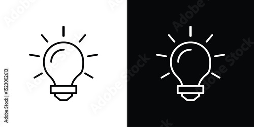 Idea icon Graphic vector set for ui design