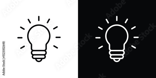 Idea icon Graphic vector set for ui design
