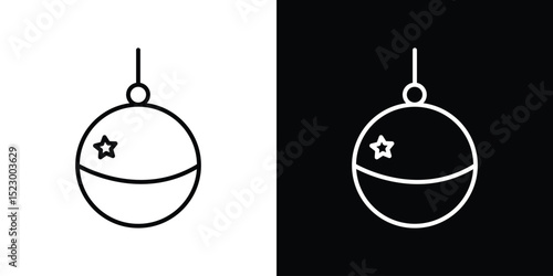 Jingle bell icon Graphic vector set for ui design