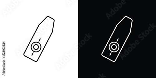 Kazoo icon Graphic vector set for ui design