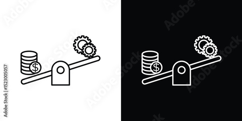 Leverage icon Graphic vector set for ui design
