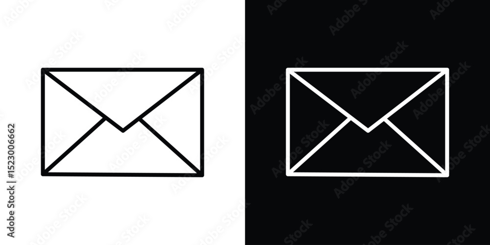 Mail icon Graphic vector set for ui design Mail icon Graphic vector set for ui design