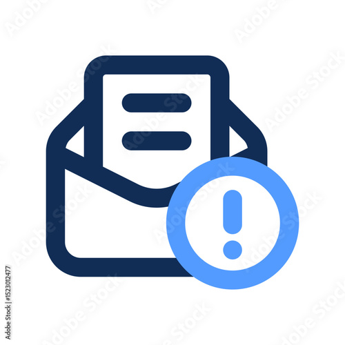 spam protection outline color icon