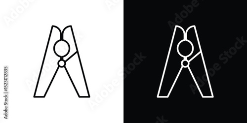 Peg icon Graphic vector set for ui design