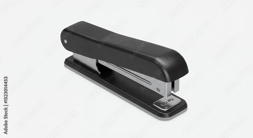Black stapler studio shot Black stapler studio shot