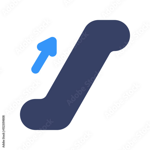 escalator flat icon