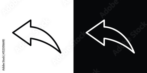 Reply icon Graphic vector set for ui design