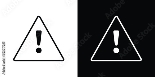 Risk icon Graphic vector set for ui design