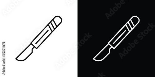Scalpel icon Graphic vector set for ui design