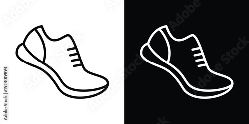 Shoes icon Graphic vector set for ui design