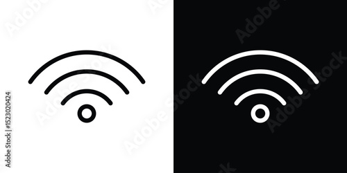 Signal icon Graphic vector set for ui design