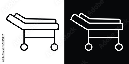 Stretcher icon Graphic vector set for ui design