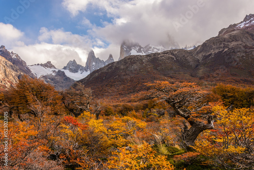 Just another day of hiking in Patagonia in the fall -1