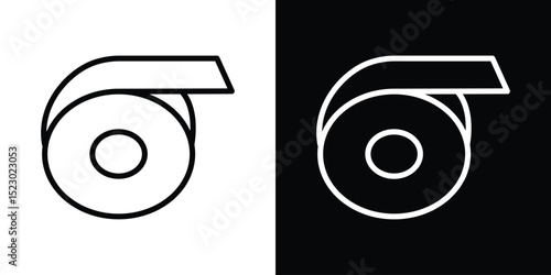Tape icon Graphic vector set for ui design