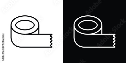 Tape icon Graphic vector set for ui design