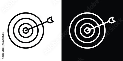 Target icon Graphic vector set for ui design