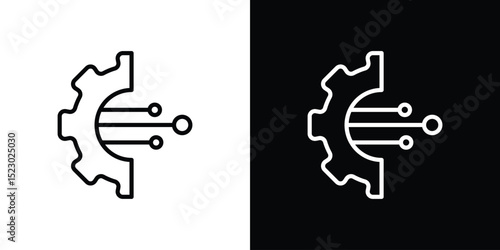 Transform icon Graphic vector set for ui design