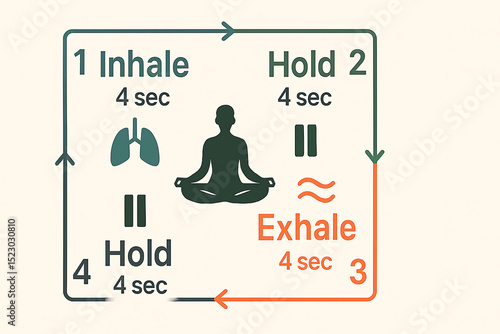 Guided 4-4-4 Breathing Exercise A Simple Meditation Technique for Relaxation