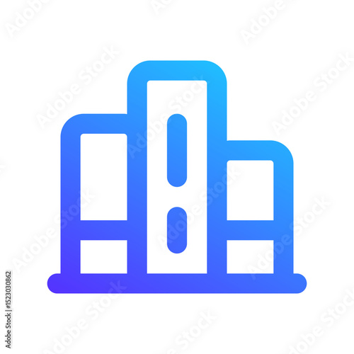 bookstore gradient icon