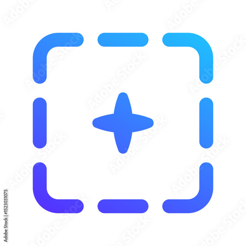 select ai gradient icon