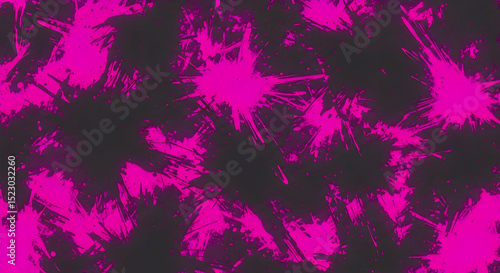 Abstract Magenta Burst With Dark Gradients For Modern Digital Artwork